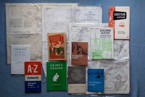 Topographical ephemera maps - ephemera,,