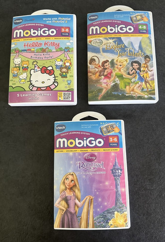 Vtech mobigo games bundle - vtech, x3