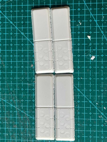 Model bus parts air con - parts, x4