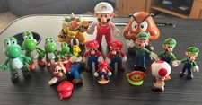 Super Mario Nintendo Collectable Toy Figures Bundle Joblot