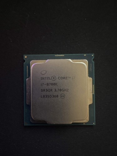 Intel core 8700k cpu - core, i7-8700k