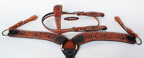 Show tack bridle western - tack,