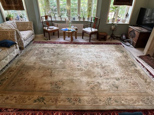 Handmade chineese rug - chineese,