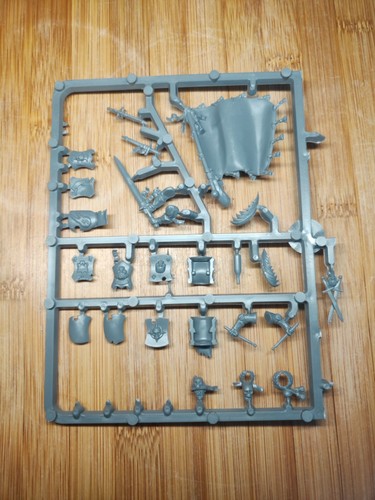 Empire militia command sprue - militia,