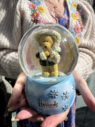 Harrods musical teddy snow - harrods,