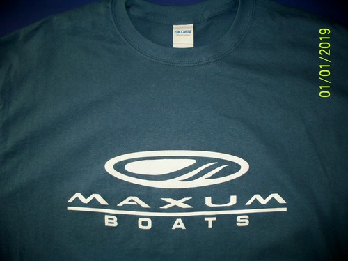 Maxum boats screen printed - boats,