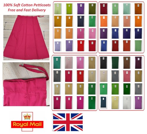 Sari cotton petticoats - sari,
