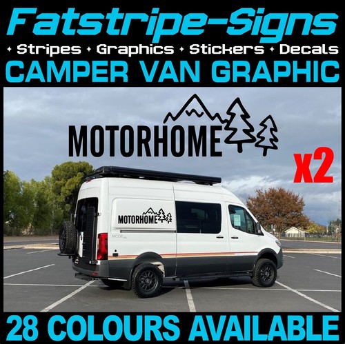 Motorhome mountain logo - mountain,