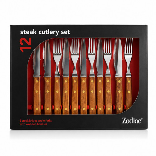 Piece steak cutlery set - piece,