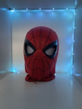 Spider Man Mask Moving Eyes Chin Control Eyes | Full Helmet Props Kidstoys Gift