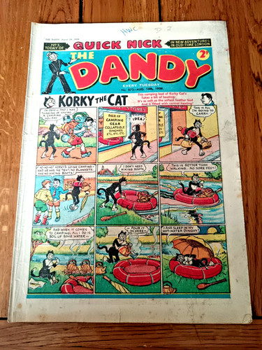 Dandy comic 873 august - comic,