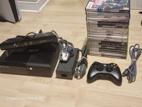 Xbox 360 250 model huge - xbox, e