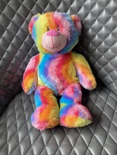 Chad Valley Teddy Plush Soft Toy Design A Bear Argos Designabear Rainbow VGC