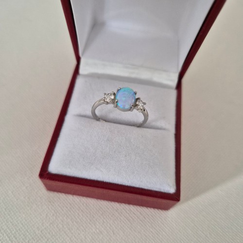 Blue opal swiss - opal, &