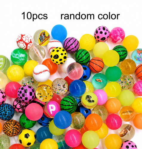 Pcs bouncy rubber balls - pcs,