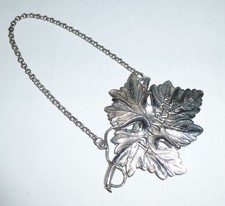 Vine Leaf Solid Silver Port