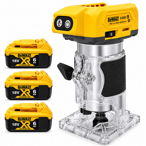 Brushless wood router trimmer - brushless,