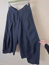 OSKA Pleated Front Wide Barrel