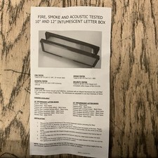 Letterbox upvc door - ,