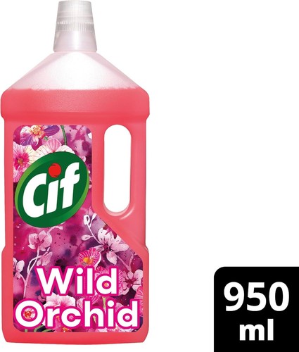 Cif wild orchid floor cleaner - orchid,