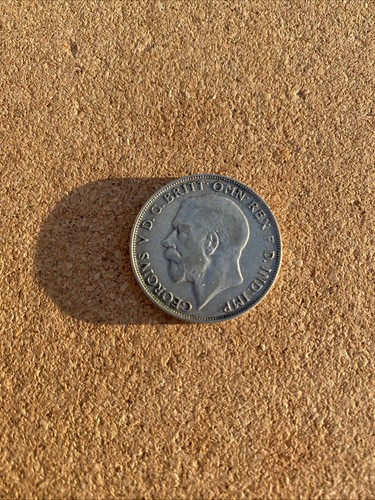 King george 1920 one - one, florin