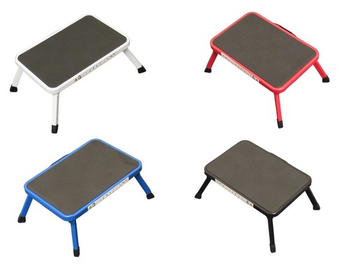 Single folding step stool - single, (non