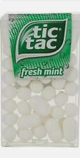Tic Tac Fresh Mint Sweets – 24 x 18g Packs – Classic Breath Mints in Bulk Box
