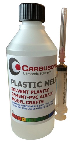 Plastic cement weld - plastic,