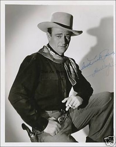 John wayne signed - john,