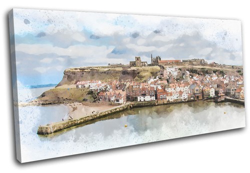 Whitby seaside painting - whitby,