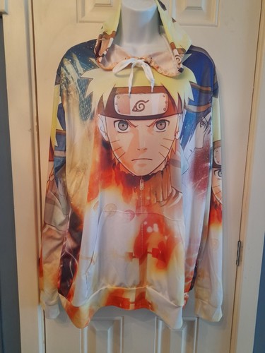 Anime naruto hooded - anime, oversized