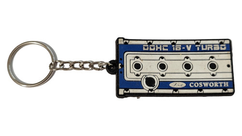 Cosworth key ring white - yb,