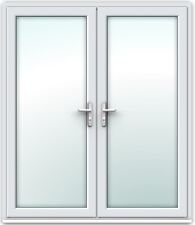 MADE TO MEASURE | White uPVC FRENCH DOORS PATIO DOORS - FREE DELIVERY