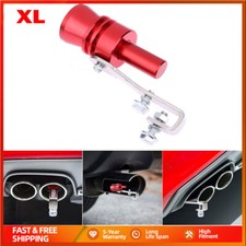 1x Red XL Exhaust pipe Whistle