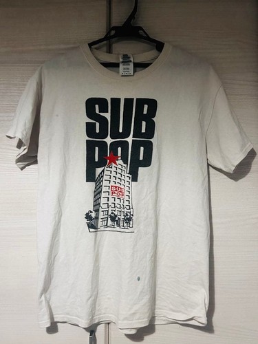 Sub pop graphic shirt white - sub,