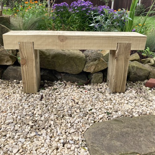 Seater wooden rustic - 2, garden