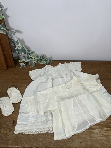 Vintage baby christening gown - vintage,