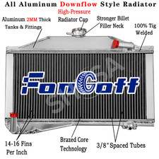 2 Row Aluminum Radiator For
