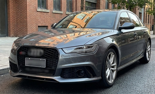Front grille fits audi 5 - front,