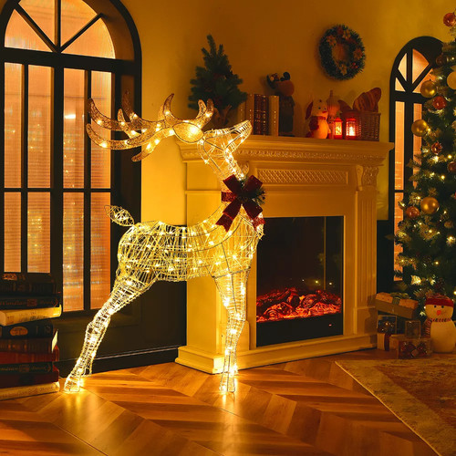 Costway 4ft lighted standing - 4.4ft,