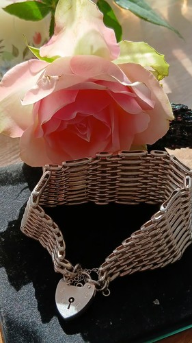 Sterling silver gate bracelet - gate,