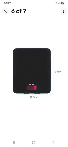 Salter digital kitchen - kitchen, scale