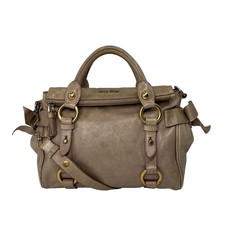 Miu Miu Bag Leather Vitello