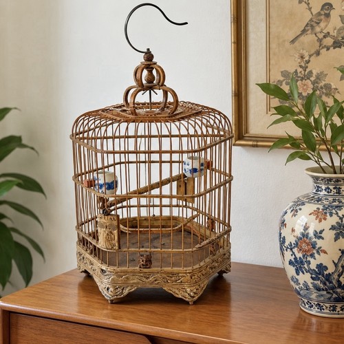 Vtg asian chinese - asian, wood