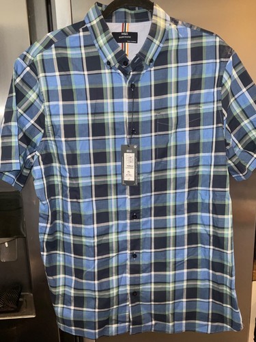 Heritage cotton shirt - m&s,