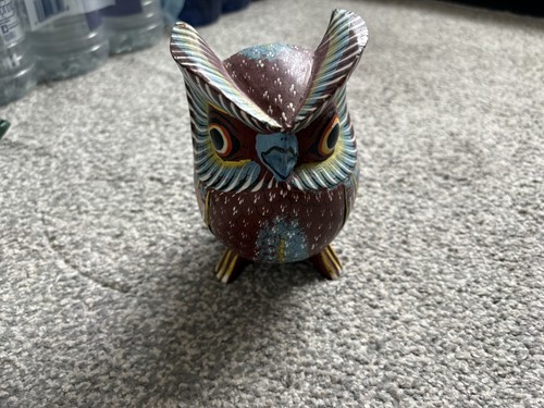 Vintage hand painted carved - vintage,