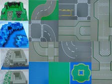 LEGO Base Plates Boards Various Sizes 3D & Flat 48x48 32x32 32x16 12x12 8x8 etc 