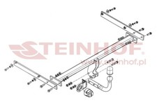 Tow Bar for Ford Focus C Max