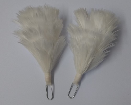 Plumes army issue white - army,