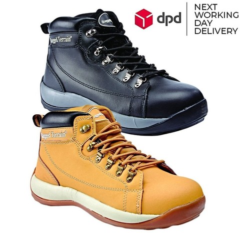 Mens leather ankle safety - leather,